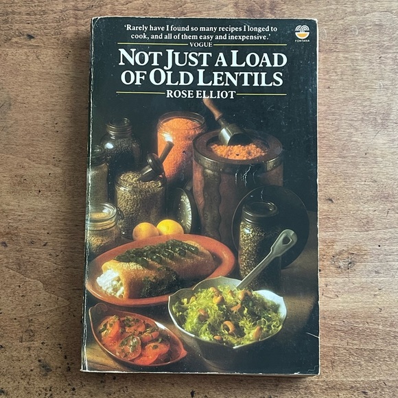 1982 Paperback Cook Book Not Just a Load of Old Lentils Vegetarian Cookbook - Picture 1 of 2